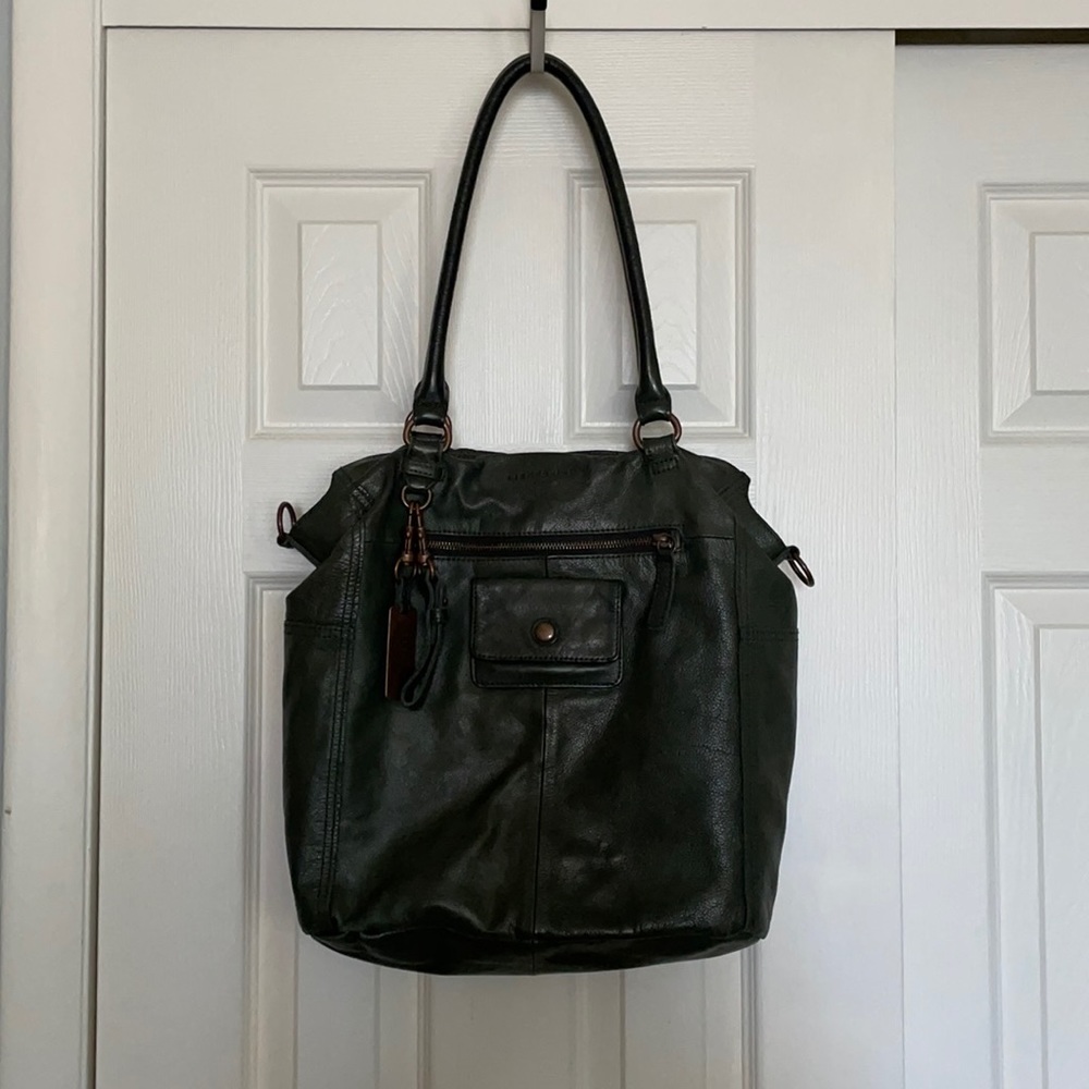 Liebeskind Berlin Dark Green Tote Bag